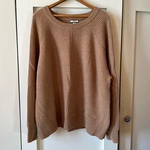 J. Crew Cashmere ribbed sweater